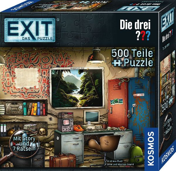 EXIT® Puzzle Die drei ??? Toteninsel