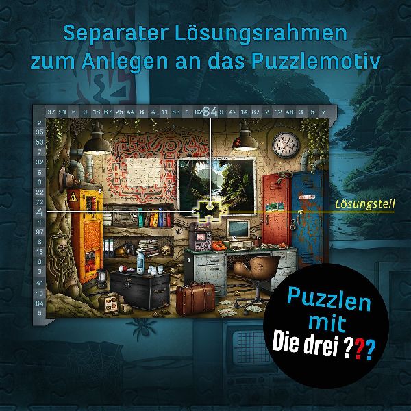 EXIT® Puzzle Die drei ??? Toteninsel