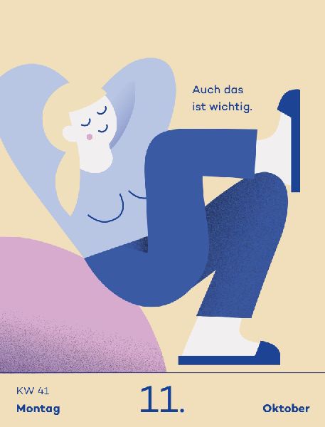 Tagesabreißkalender 2027: 6-Minuten