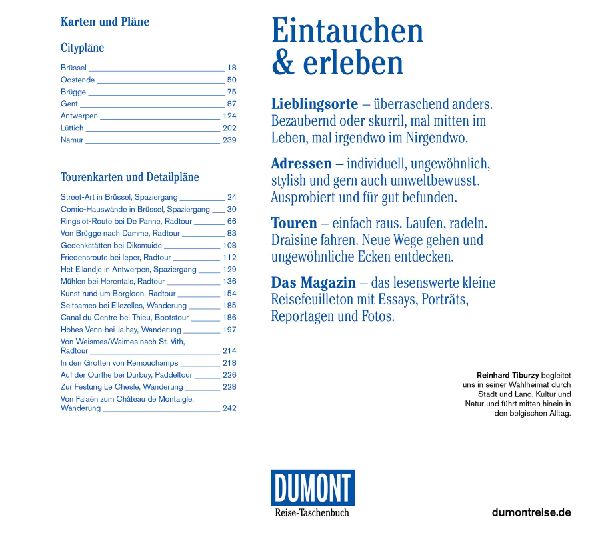 DUMONT Reise-Taschenbuch Reiseführer Belgien