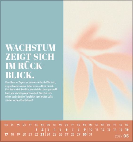 Zeit für mich 2027