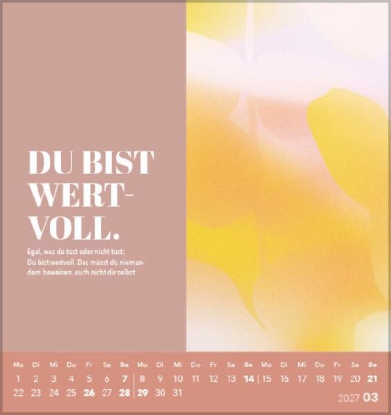 Zeit für mich 2027