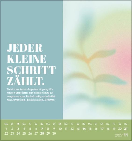 Zeit für mich 2027