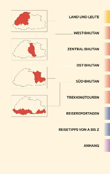 TRESCHER Reiseführer Bhutan