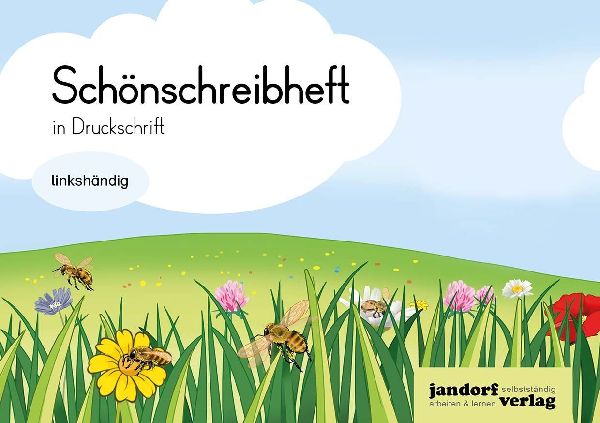 Schönschreibheft in DS - linkshändig