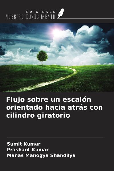 Flujo sobre un escalón orientado hacia atrás con cilindro gi...