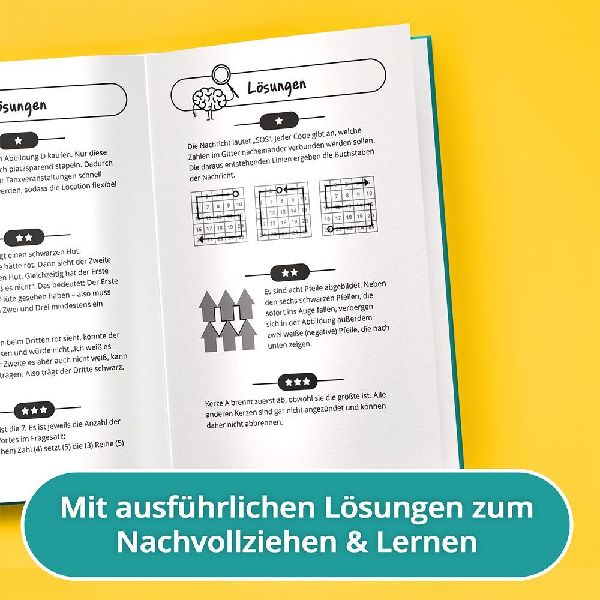 Das geniale Rätselbuch für clevere Teenager - Level up dein Gehirn