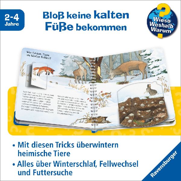 Wieso? Weshalb? Warum? junior, Band 31 - Tiere im Winter