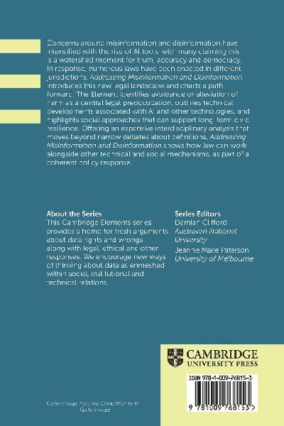 Addressing Misinformation and Disinformation