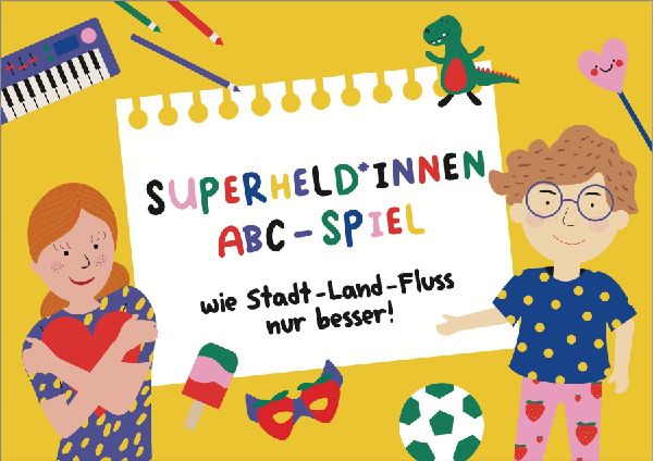 Superheld*innen ABC-Spiel