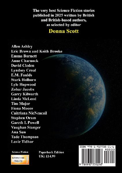 Best of British Science Fiction 2025