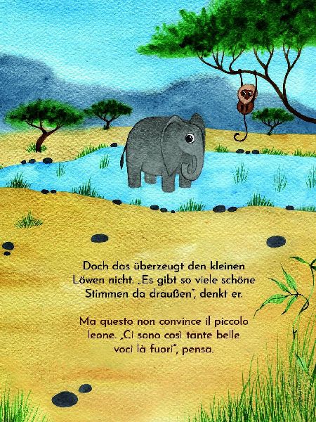 Brüll, kleiner Löwe - Ruggisci, piccolo Leone!