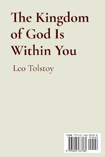 The Kingdom of God Is Within You