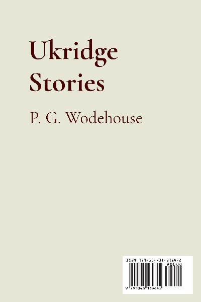 Ukridge Stories