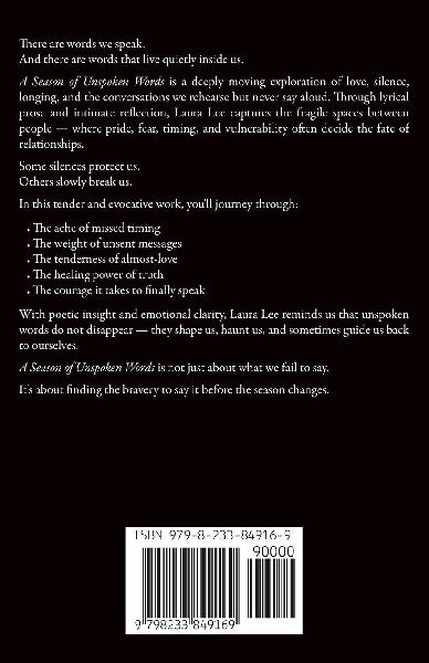 A Season of Unspoken Words