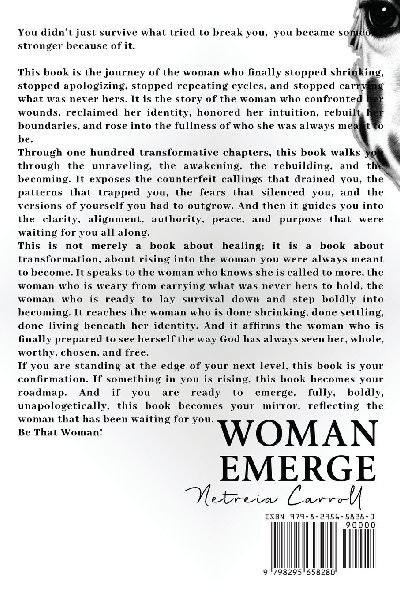 WOMAN, EMERGE!