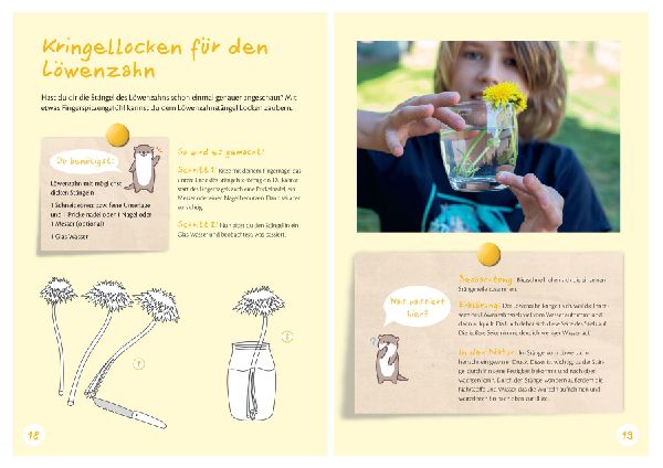 Kinderleichte Experimente für draußen. Ab 3 Jahren