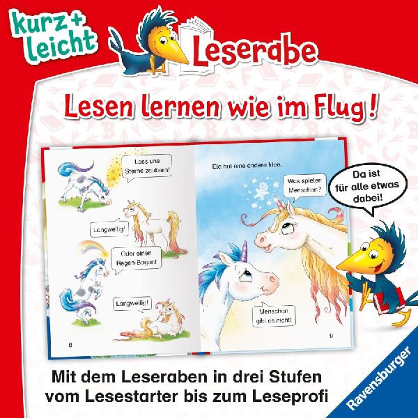 Leserabe 1. Lesestufe Kurz und leicht - Das Einhorn und der Zauber-Traum