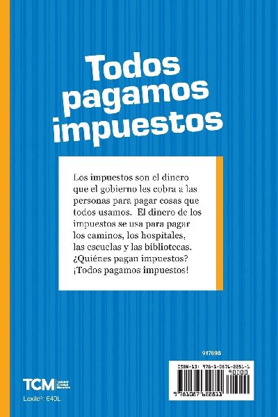 Todos pagamos impuestos