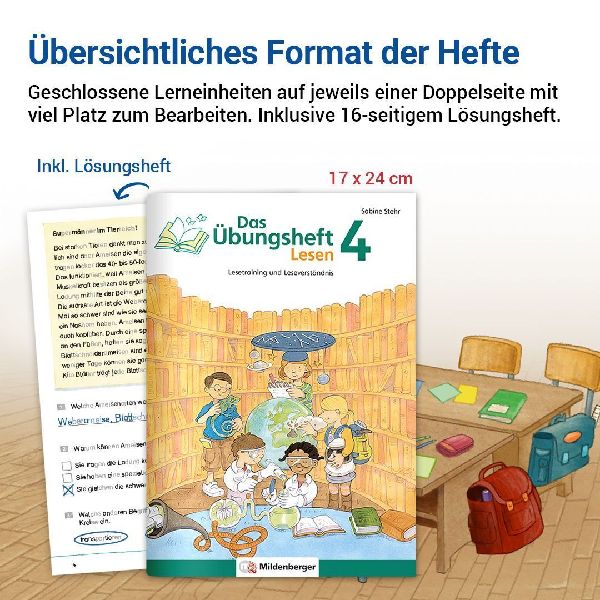 Das Übungsheft Lesen 4