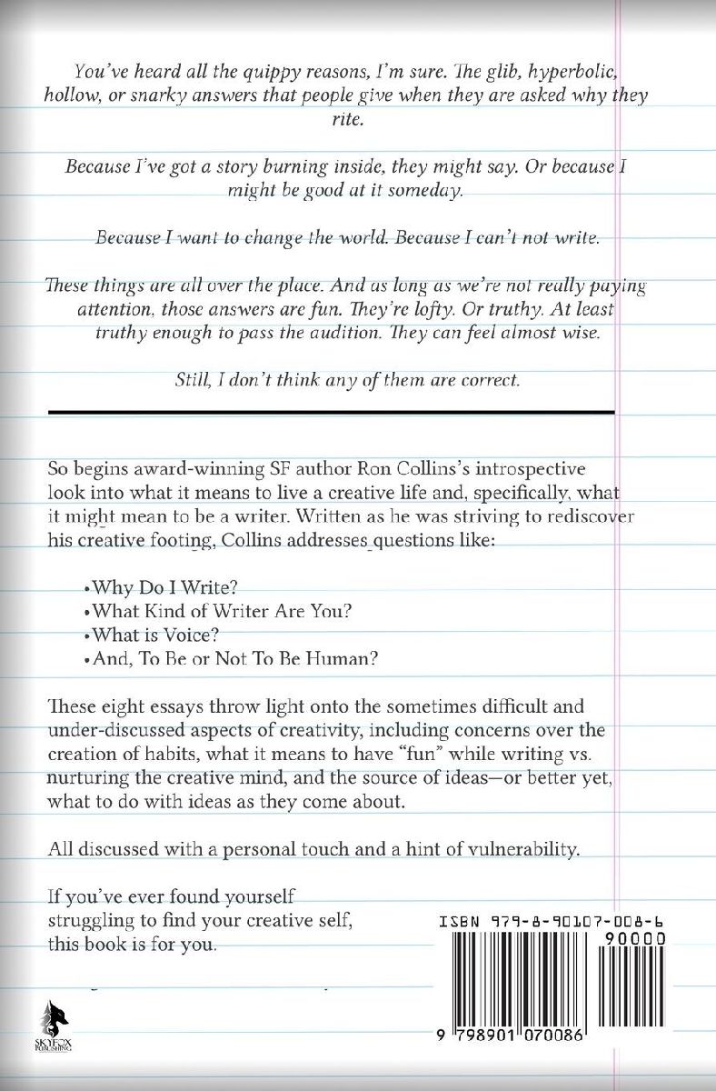On Being (And Becoming Again!) A Writer