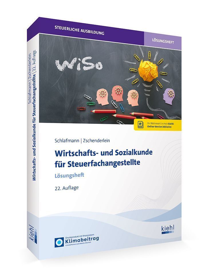 Wirtschafts- und Sozialkunde für Steuerfachangestellte - Lös...