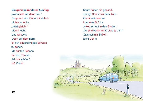 LESEMAUS zum Lesenlernen Sammelbände: Die besten Conni-Silben-Geschichten