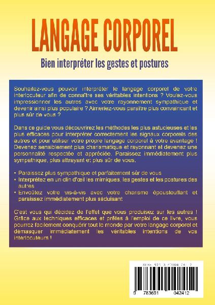 LANGAGE CORPOREL - Bien interpréter les gestes et postures