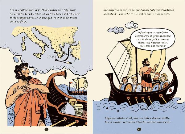 Die Odyssee. Graphic Novel