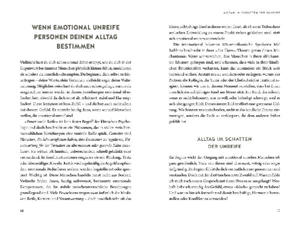 Immun gegen emotional unreife Menschen (auch wenn sie deine Eltern sind)