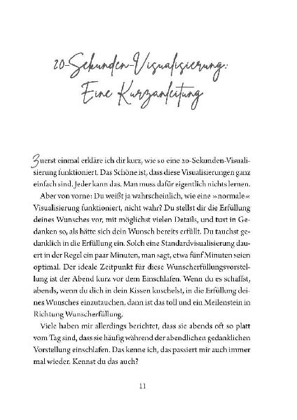 20 Sekunden für deine Wunscherfüllung
