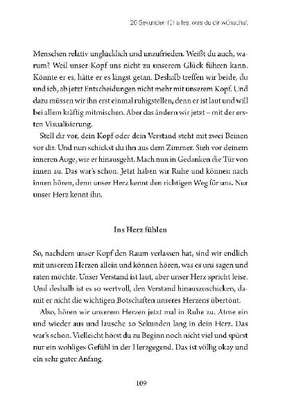 20 Sekunden für deine Wunscherfüllung