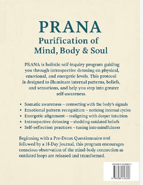 PRANA Purification - For The Mind, Body & Soul - Detox Questionnaire & 14 Day Program