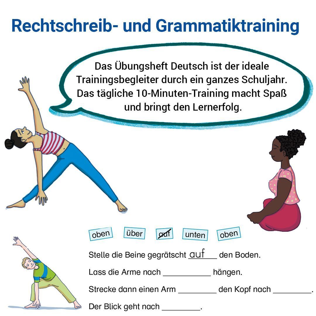 Das Übungsheft Deutsch 8
