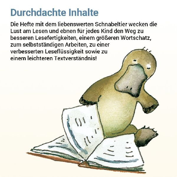 Lesen mit Rico Schnabel, Heft 3: Vom Wort zum Satz - silbierte Ausgabe