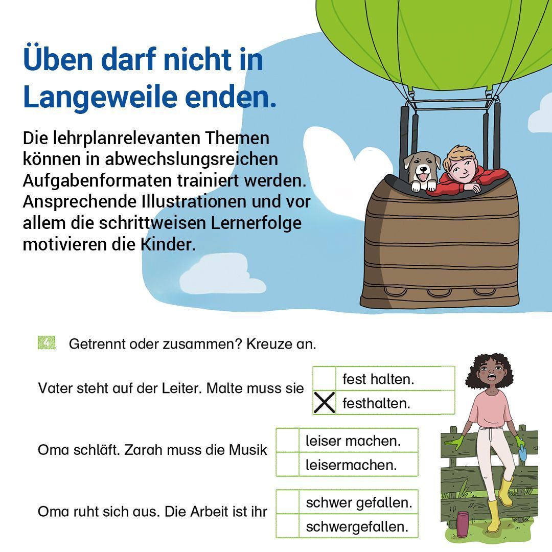 Das Übungsheft Deutsch 7