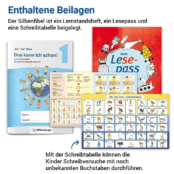 ABC der Tiere 1 Neubearbeitung - Die Silbenfibel®