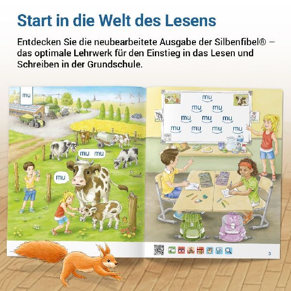ABC der Tiere 1 Neubearbeitung - Die Silbenfibel®