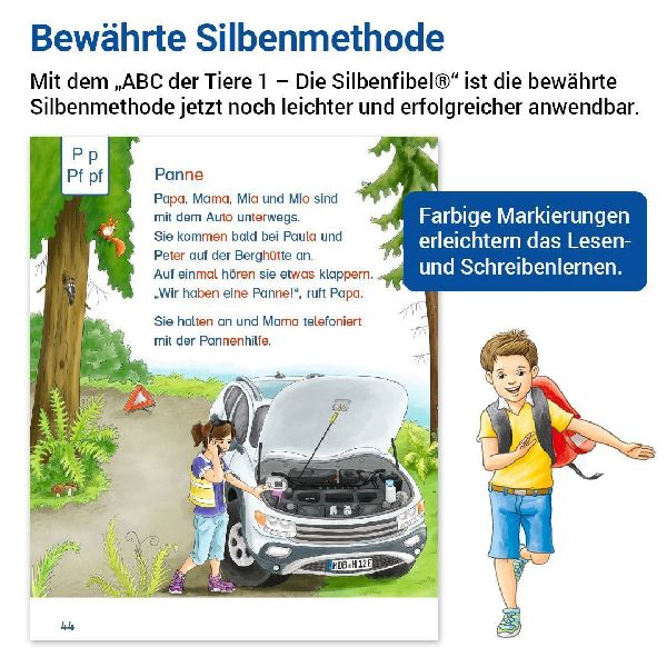 ABC der Tiere 1 Neubearbeitung - Die Silbenfibel®