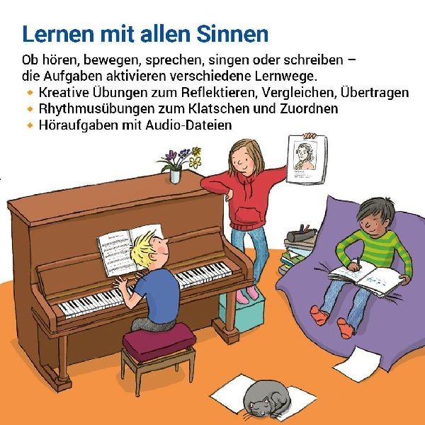 Das Übungsheft Musik 3/4