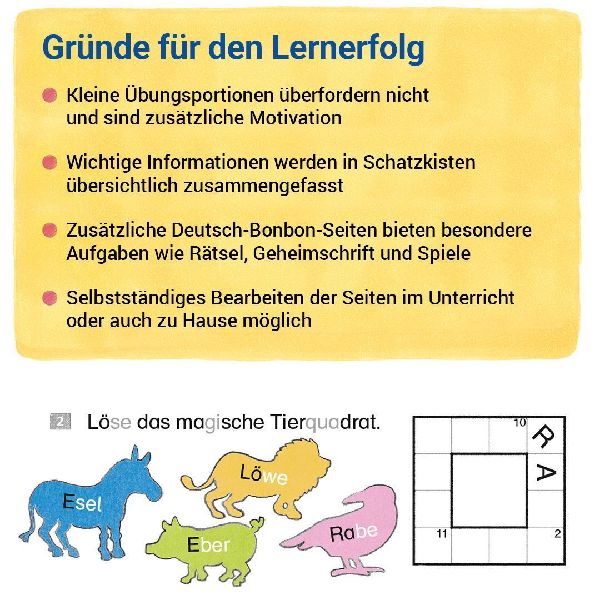 Das Übungsheft Deutsch 2