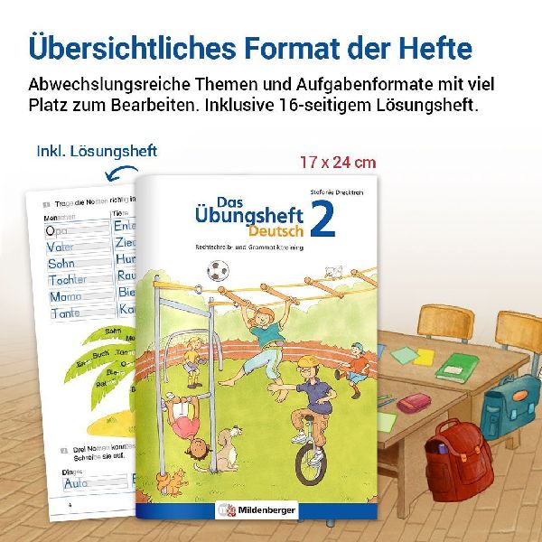 Das Übungsheft Deutsch 2