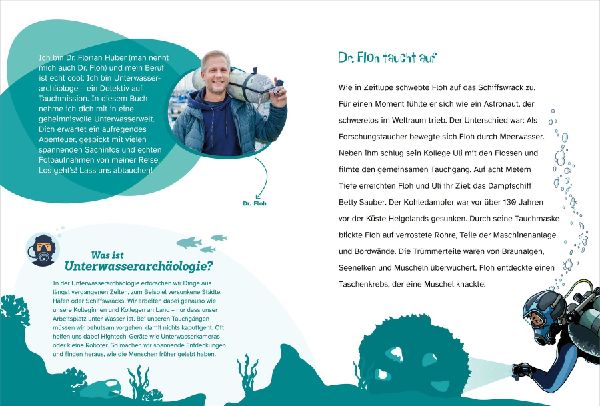 WAS IST WAS. Dr. Floh taucht ab. Der Schatz der Cenote. Ein Tauchabenteuer