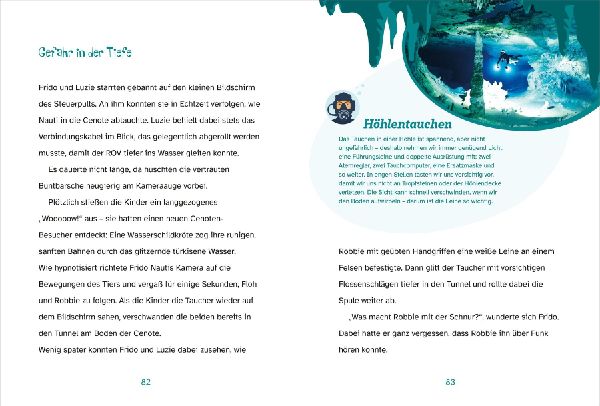 WAS IST WAS. Dr. Floh taucht ab. Der Schatz der Cenote. Ein Tauchabenteuer