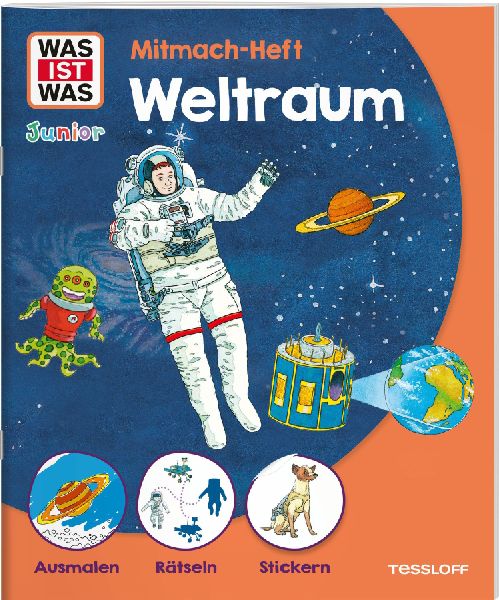 WAS IST WAS Junior Mitmach-Heft Weltraum