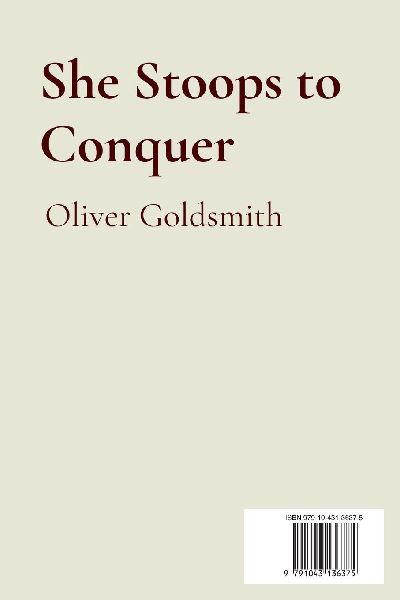 She Stoops to Conquer
