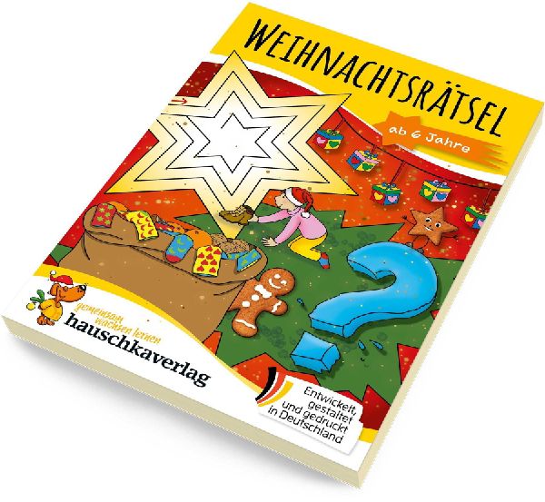 Weihnachtsrätsel - Rätselblock ab 6 Jahre