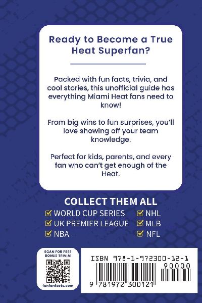 Miami Heat Basketball Book for Kids