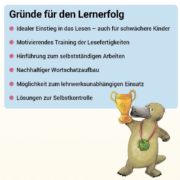 Lesen mit Rico Schnabel, Heft 1: Silben