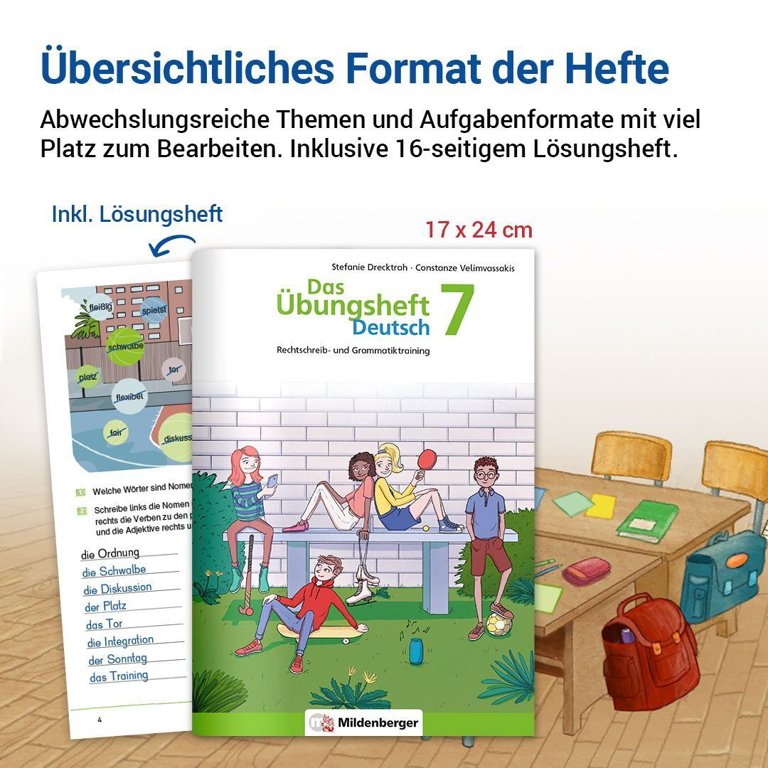 Das Übungsheft Deutsch 7